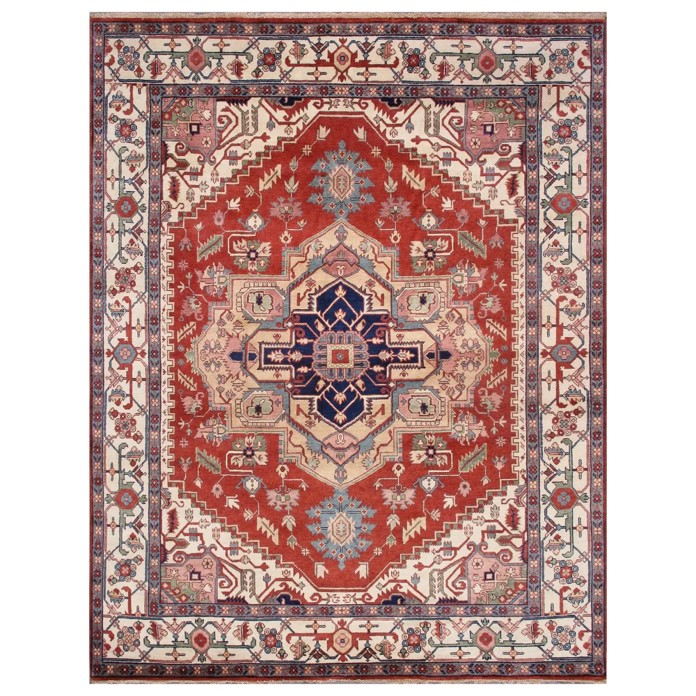 Serapi Hand-Knotted Wool Area Rug — Pasargad Home